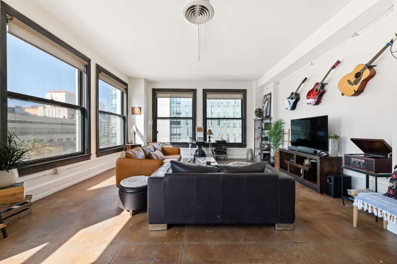 Skyline View Loft W Kitchen Dtla Exclusively Month *